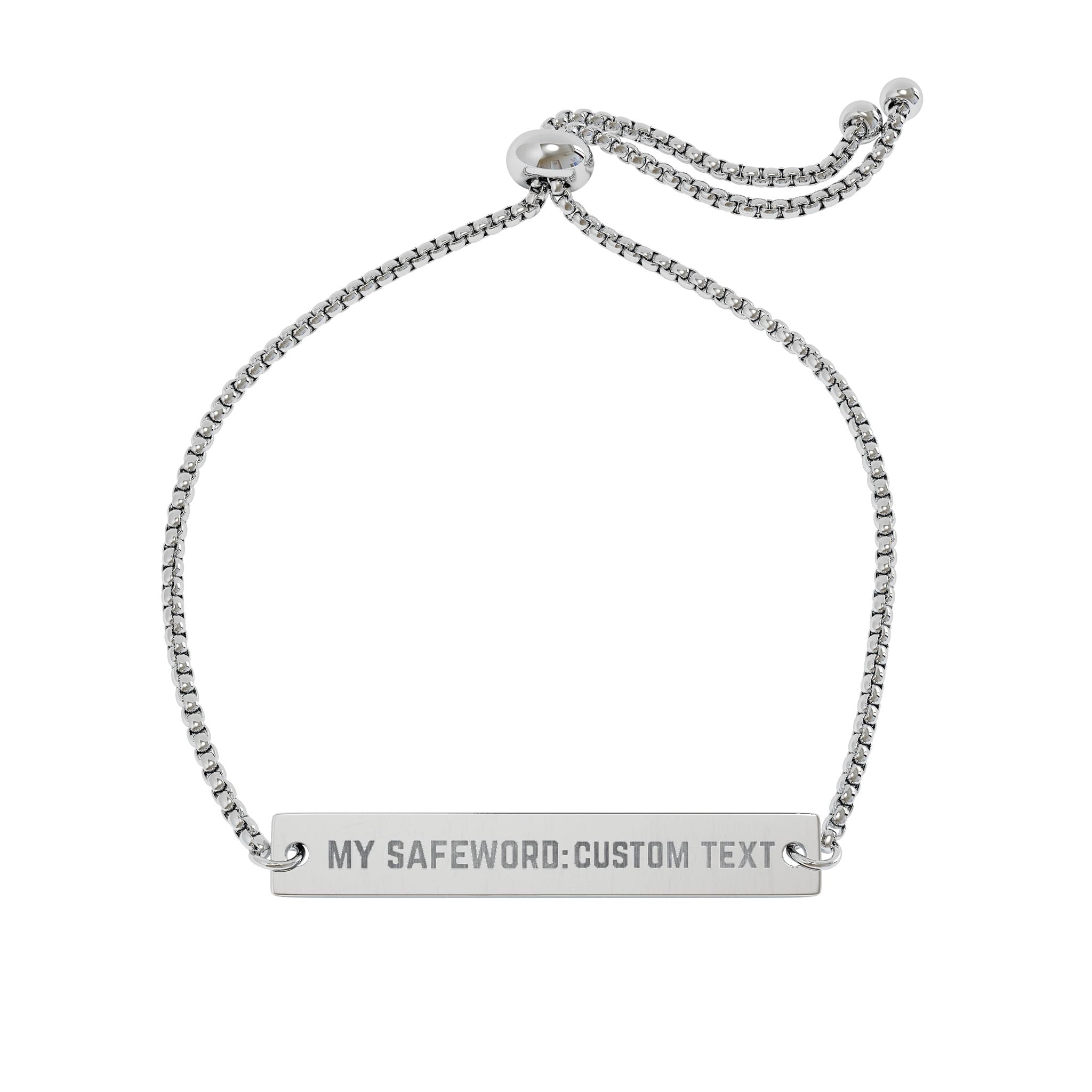 My Safeword Bracelet