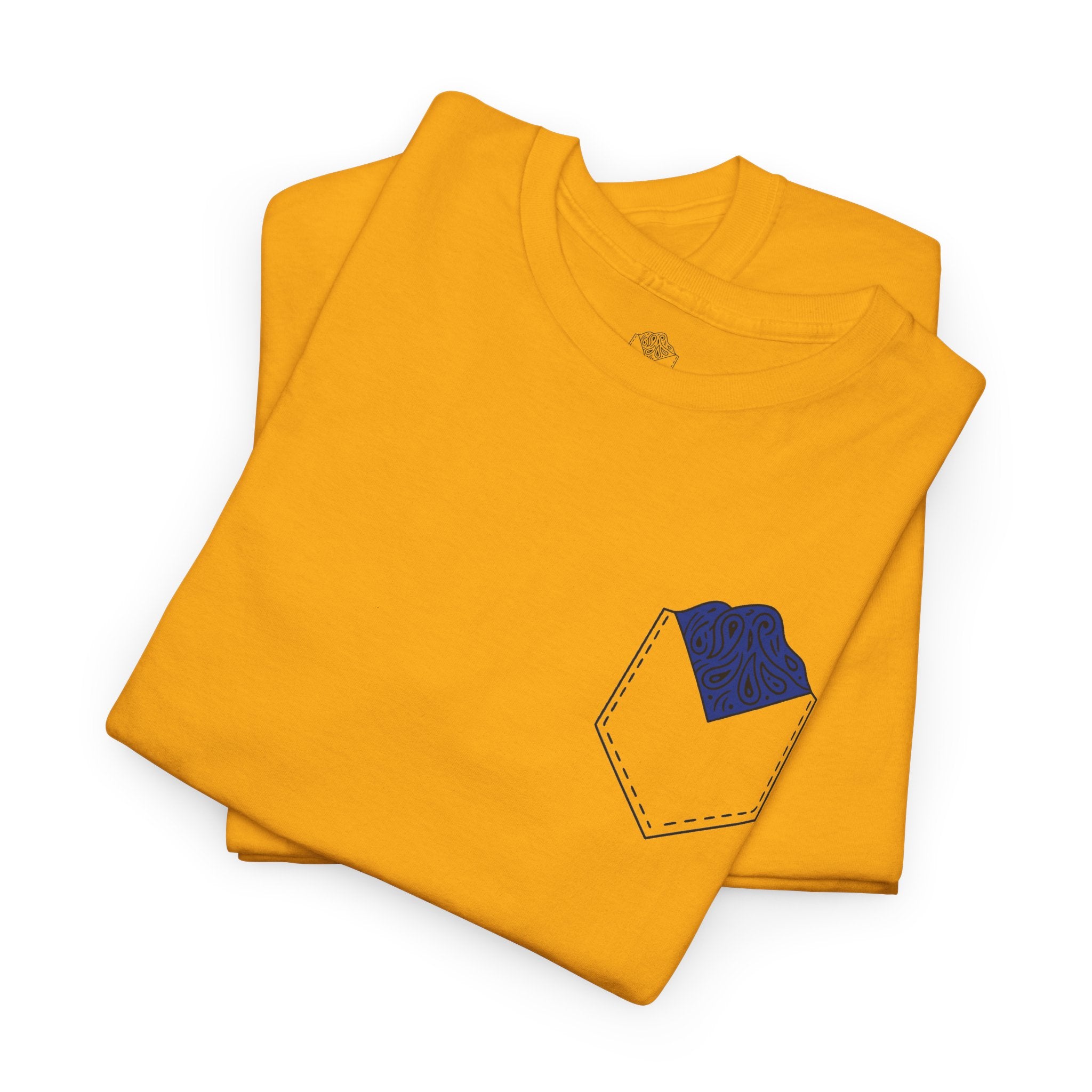 Navy Blue Hanky Code Tee (Top)