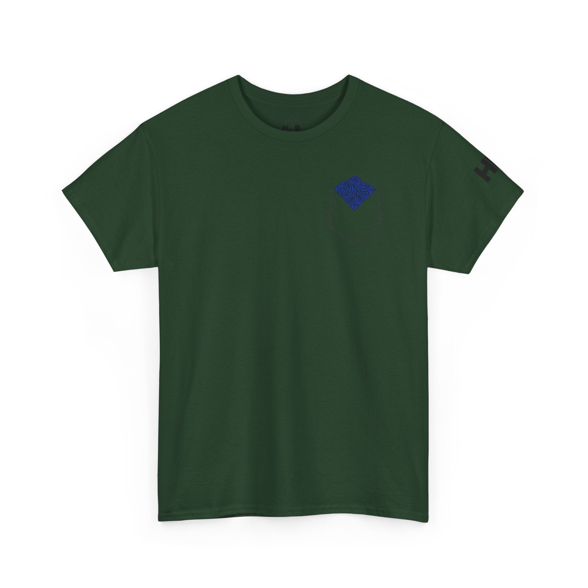 Navy Blue Hanky Code Tee (Top)