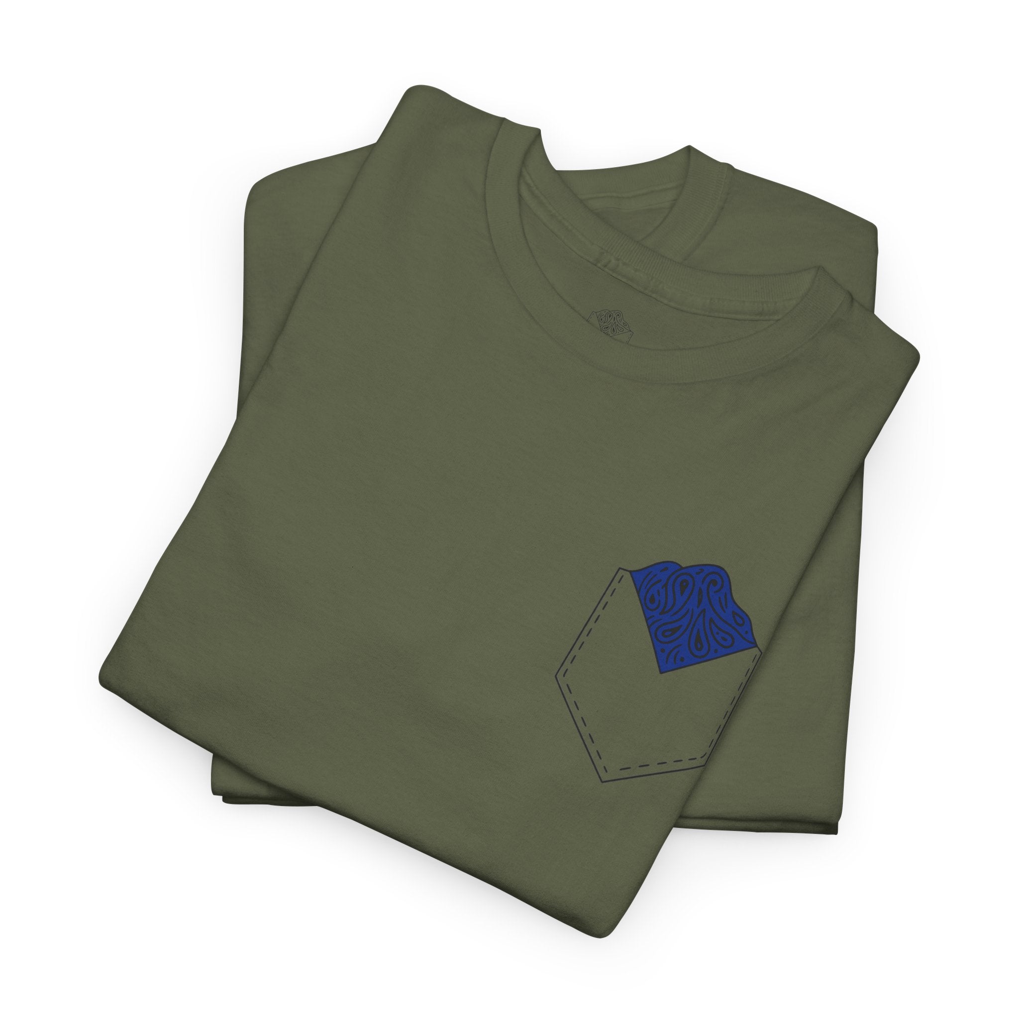 Navy Blue Hanky Code Tee (Top)