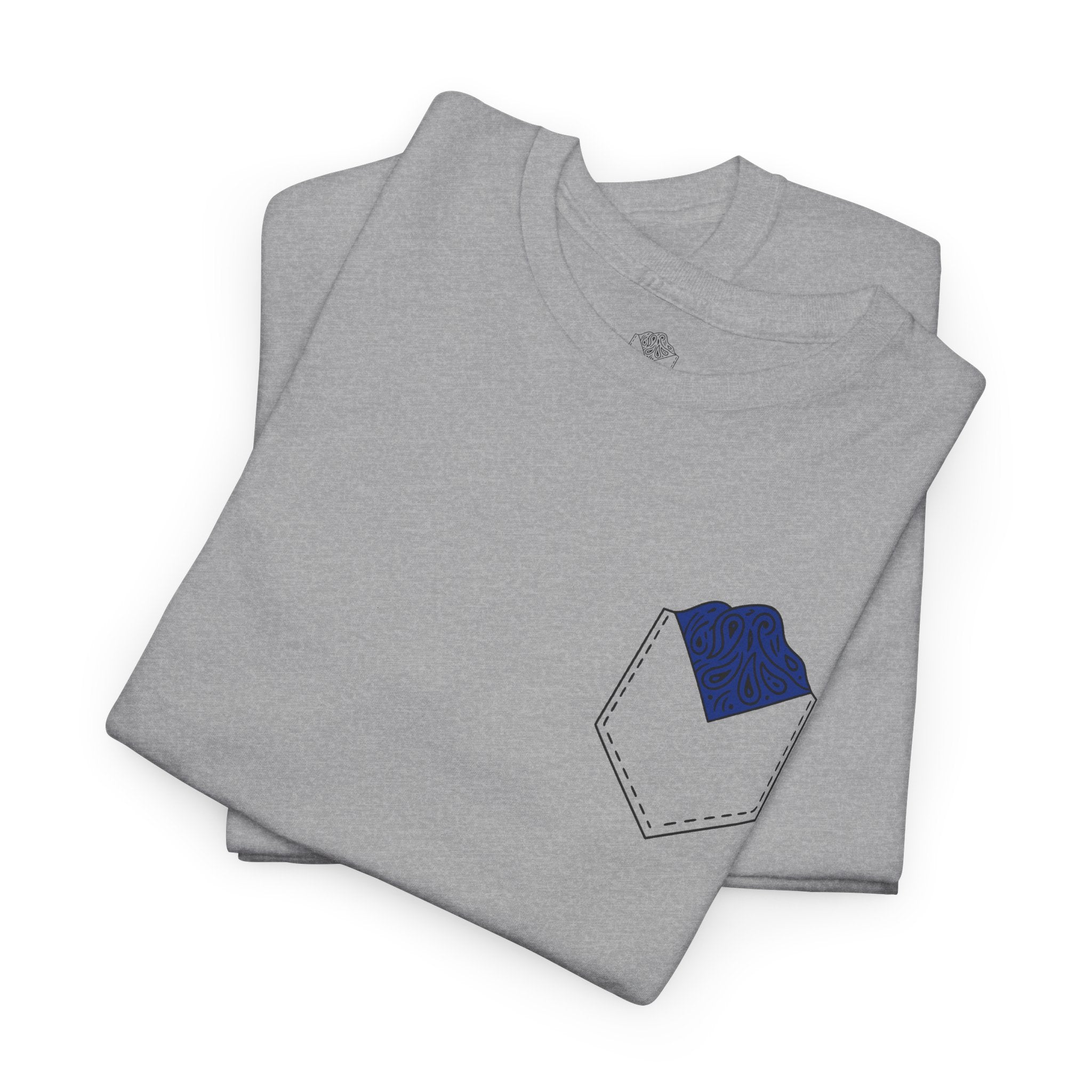 Navy Blue Hanky Code Tee (Top)