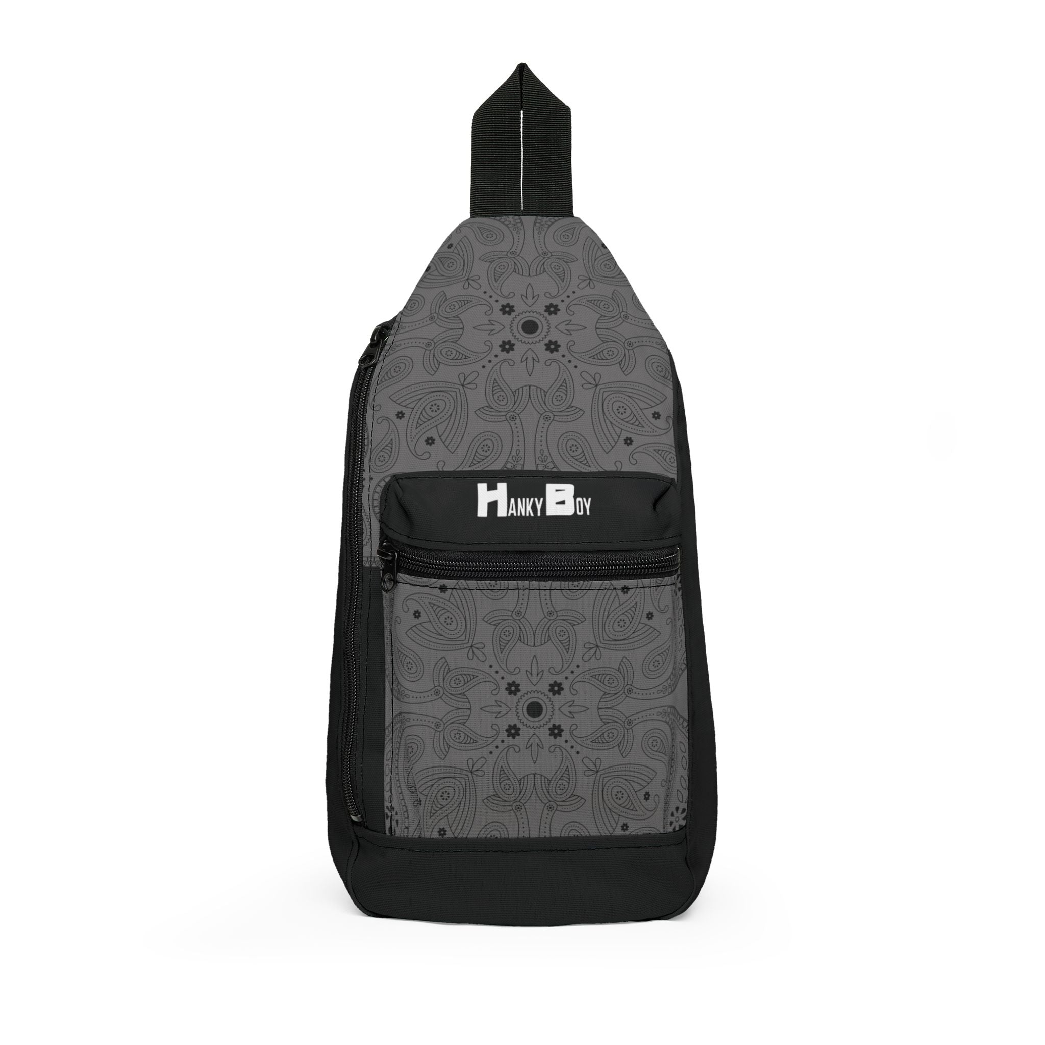 Grey Hanky Code Sling Bag