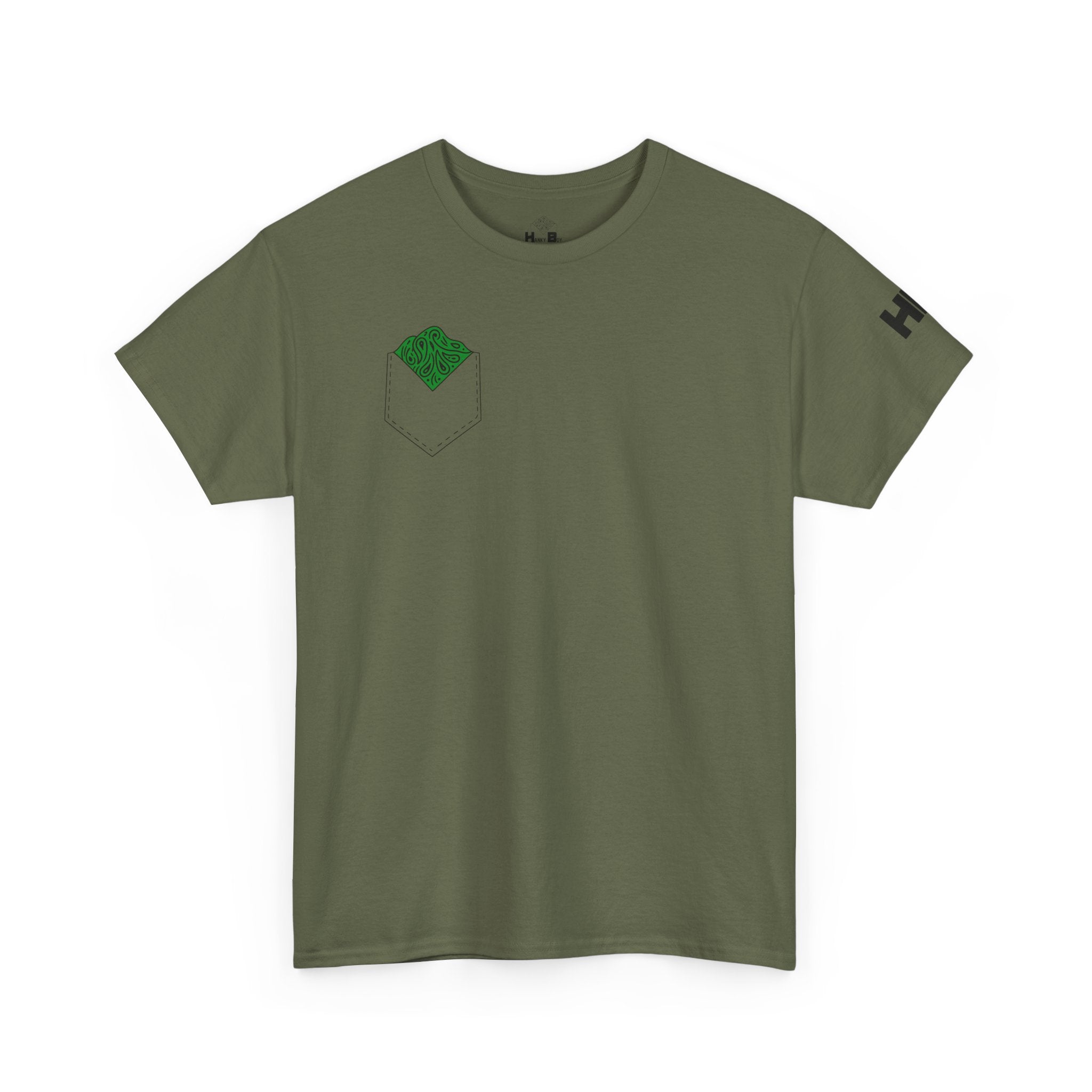 Dark Green Hanky Code Tee (Bottom)
