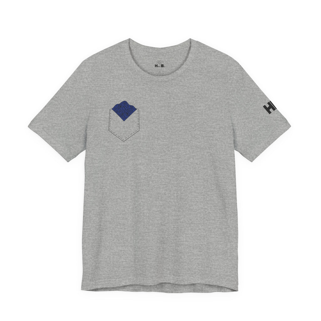 Dark Blue Hanky Code Tee (Bottom)