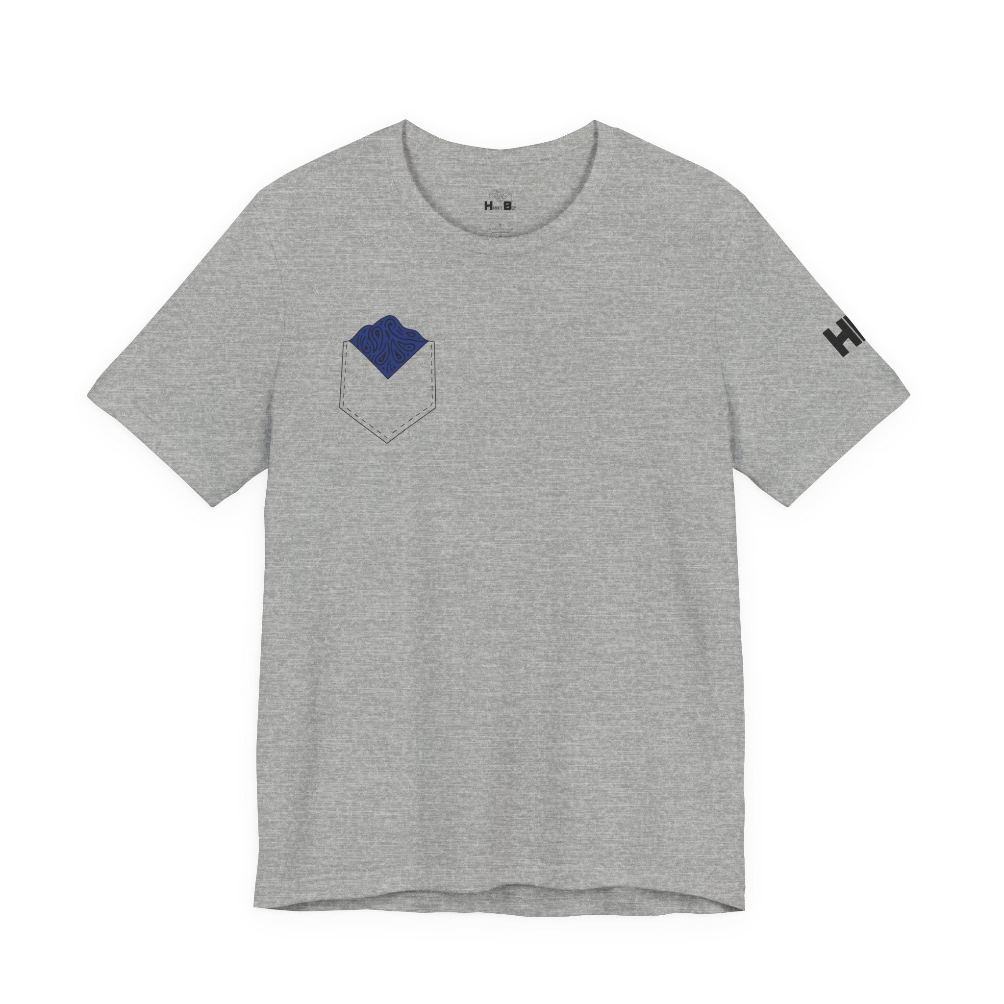 Dark Blue Hanky Code Tee (Bottom)