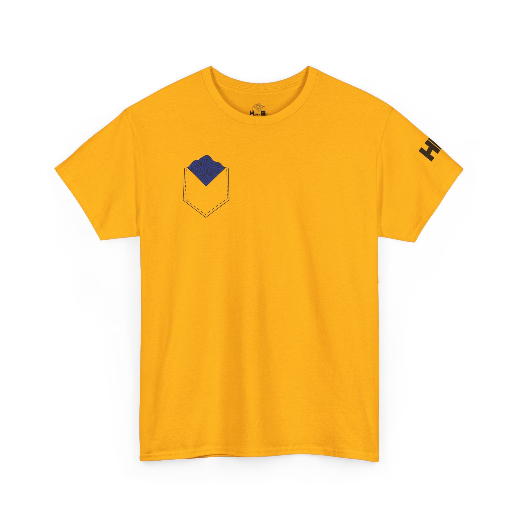 Navy Blue Hanky Code Tee (Bottom)