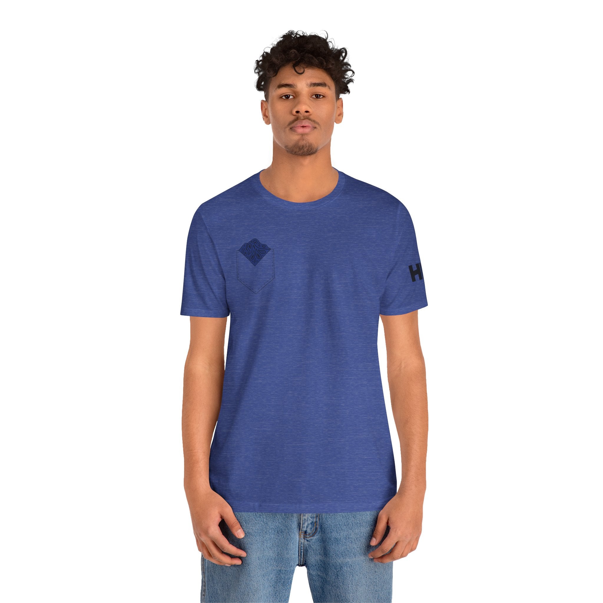 Dark Blue Hanky Code Tee (Bottom)