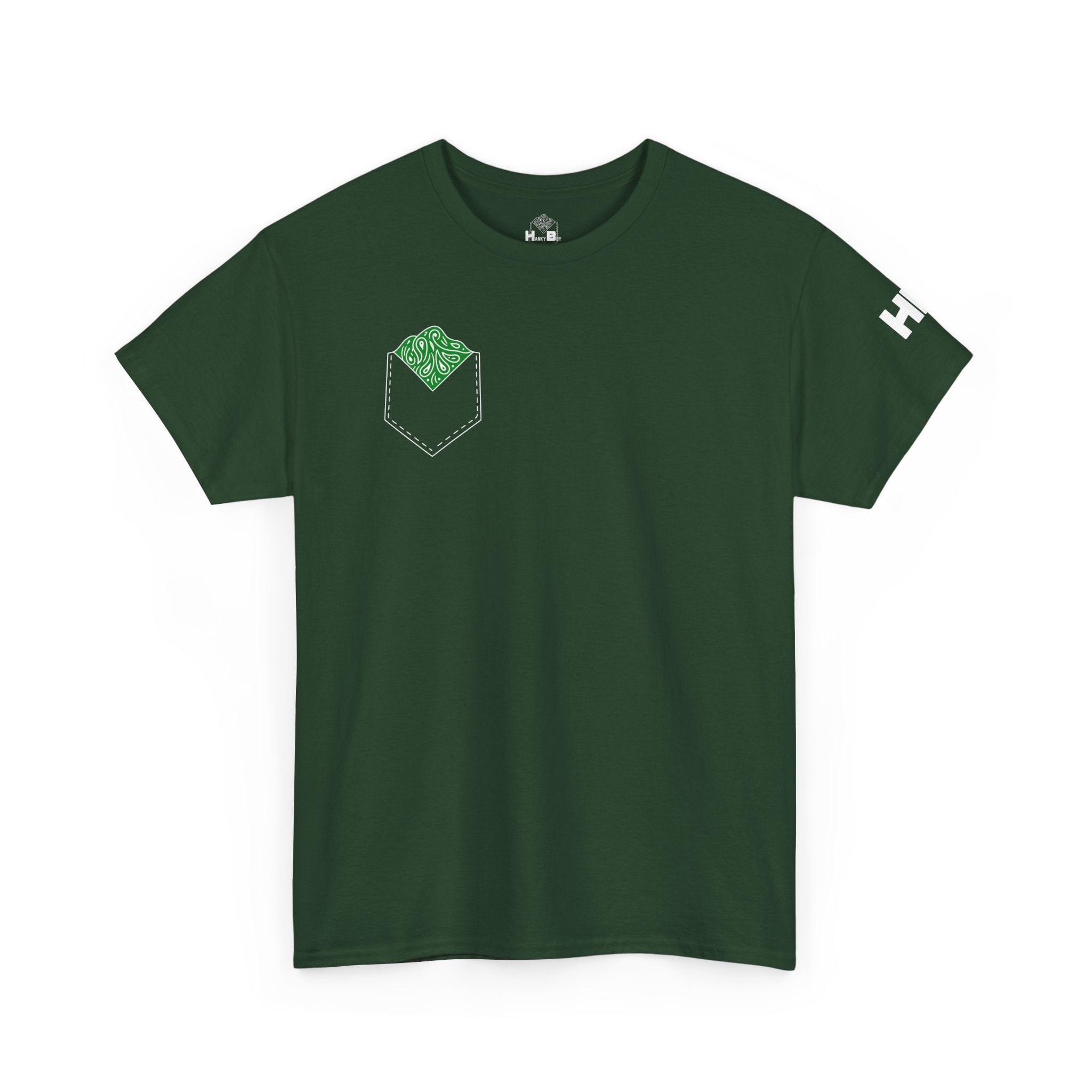 Dark Green Hanky Code Tee (Bottom)
