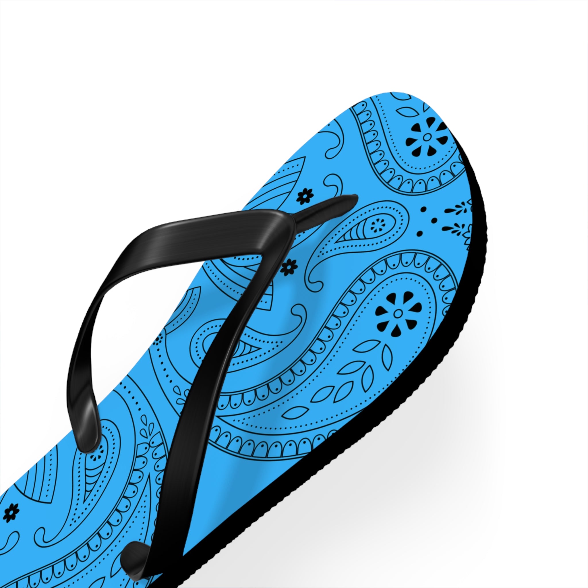 Light Blue Hanky Flip Flops