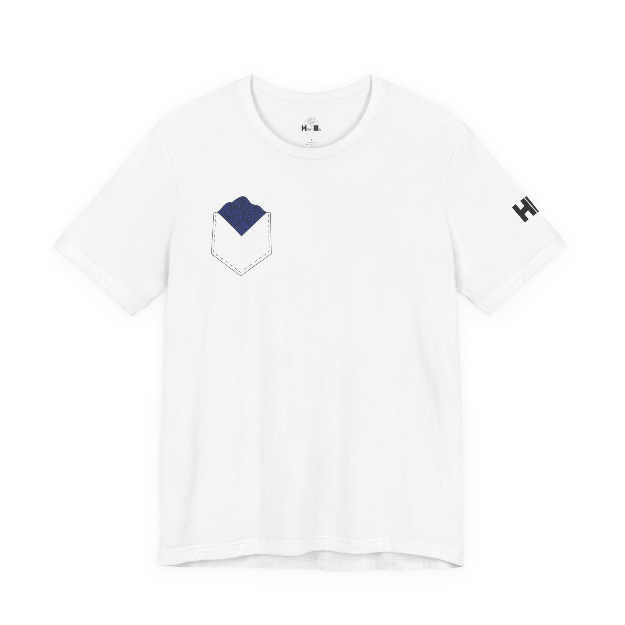 Dark Blue Hanky Code Tee (Bottom)