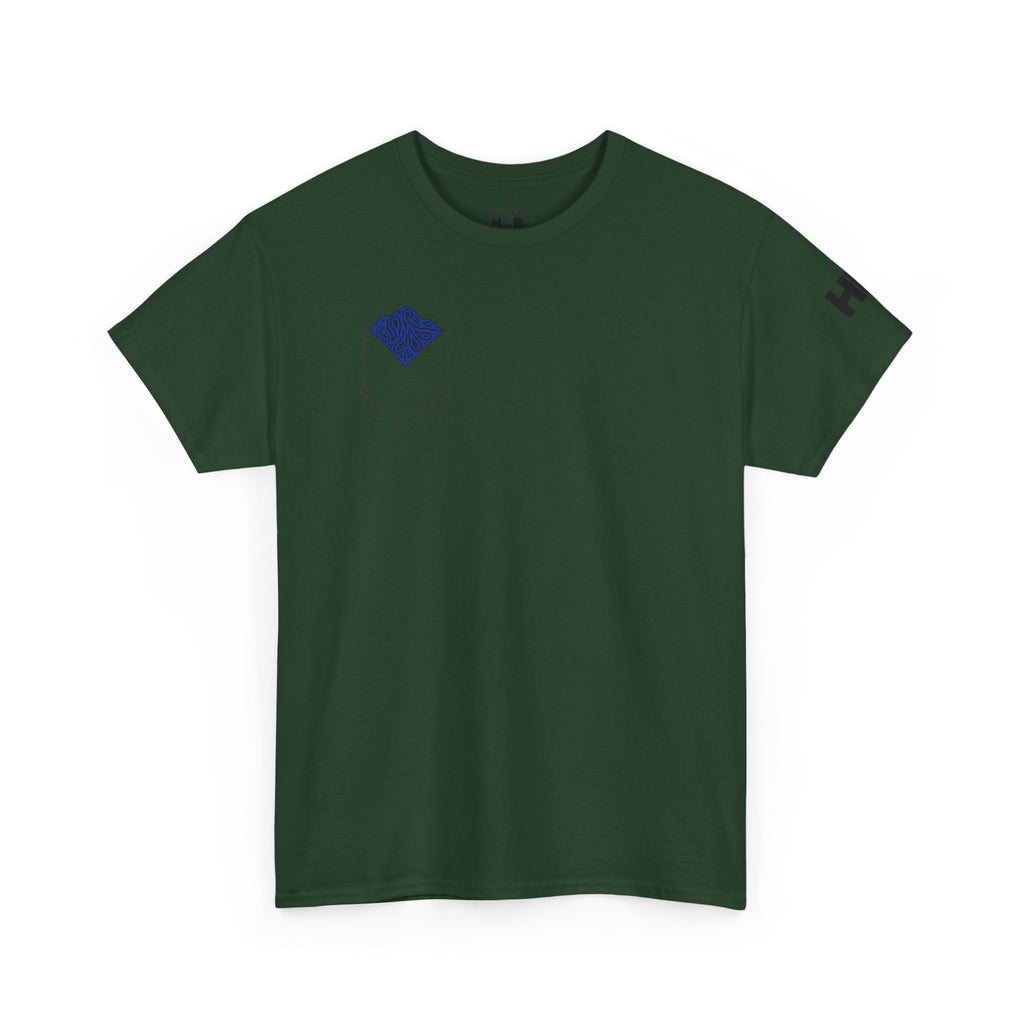 Navy Blue Hanky Code Tee (Bottom)
