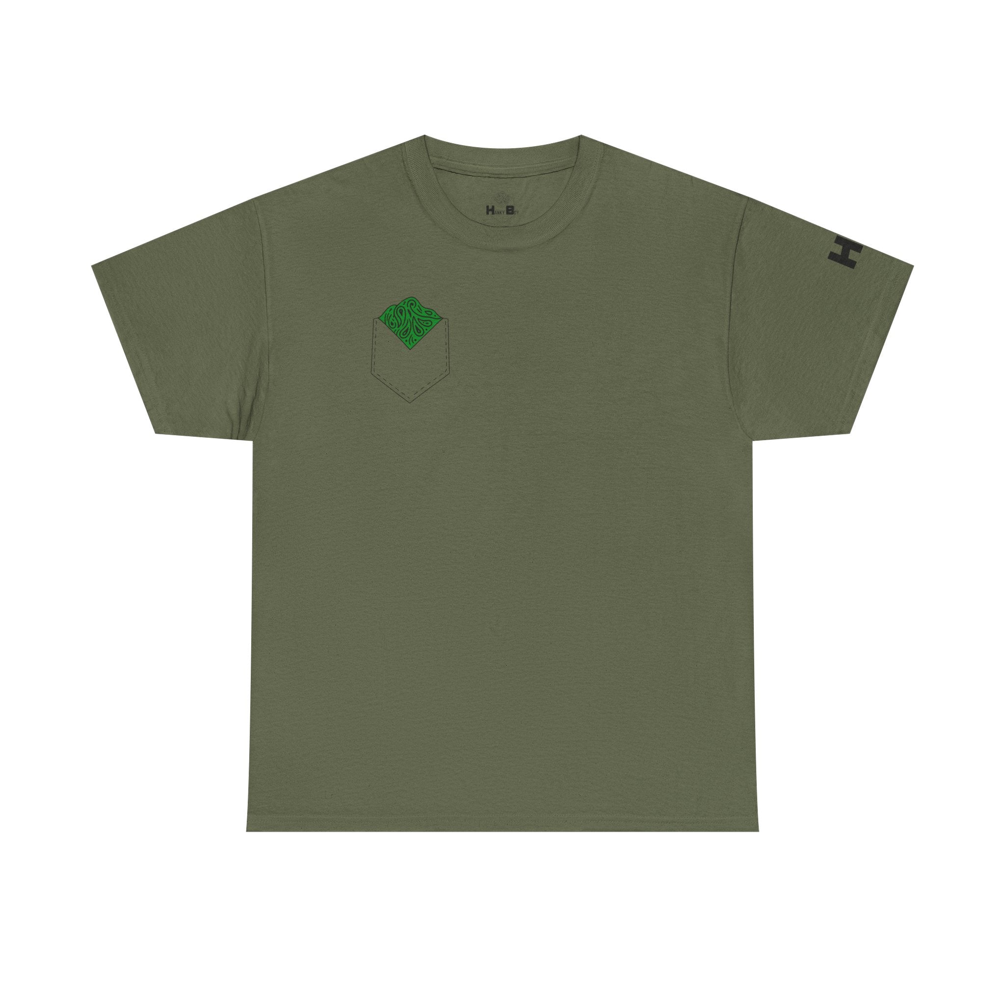 Dark Green Hanky Code Tee (Bottom)