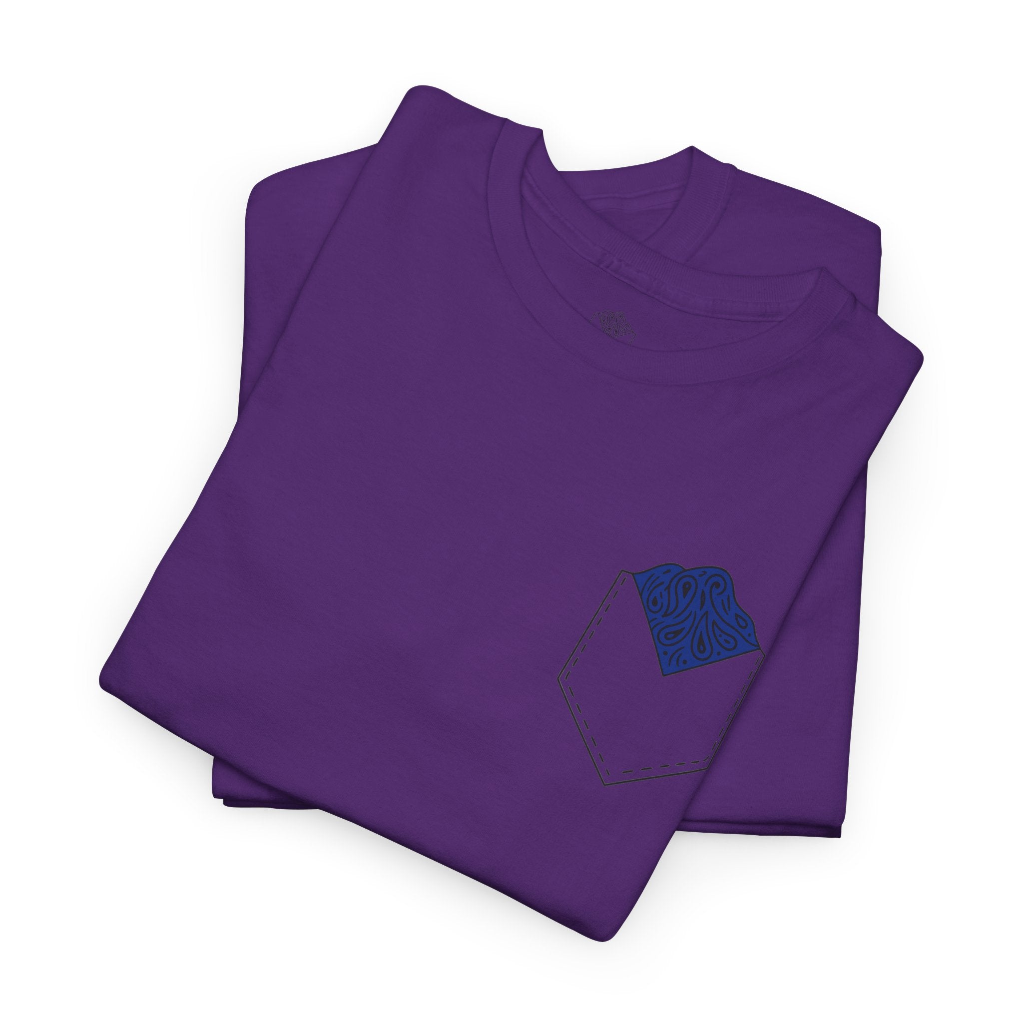 Navy Blue Hanky Code Tee (Top)