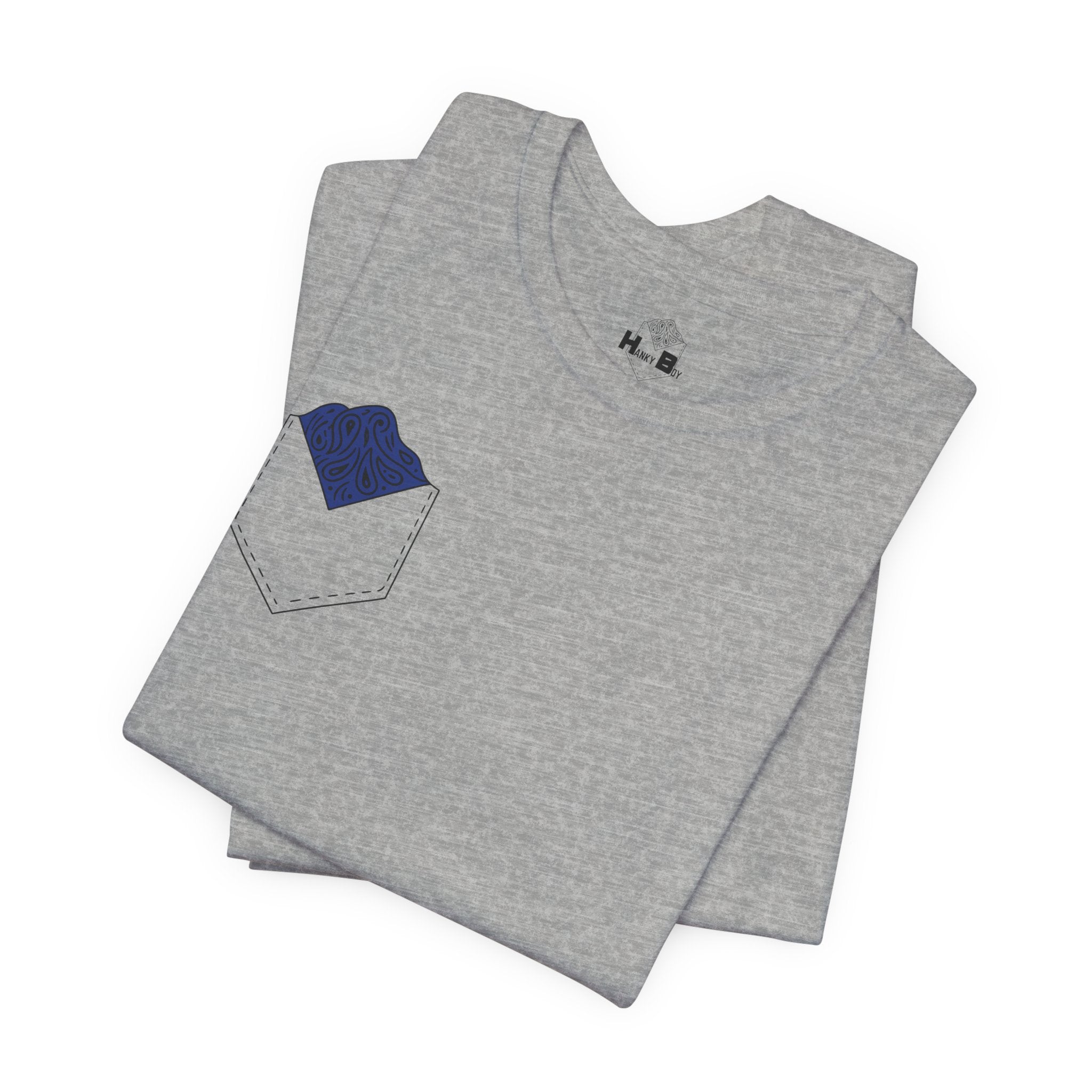 Dark Blue Hanky Code Tee (Bottom)