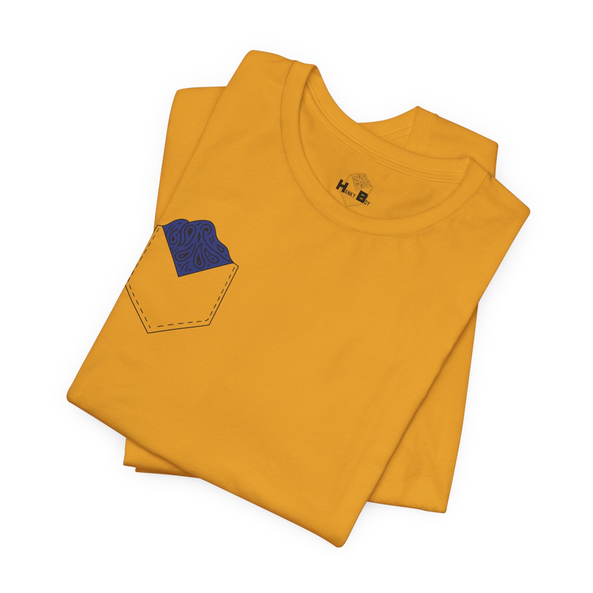 Dark Blue Hanky Code Tee (Bottom)