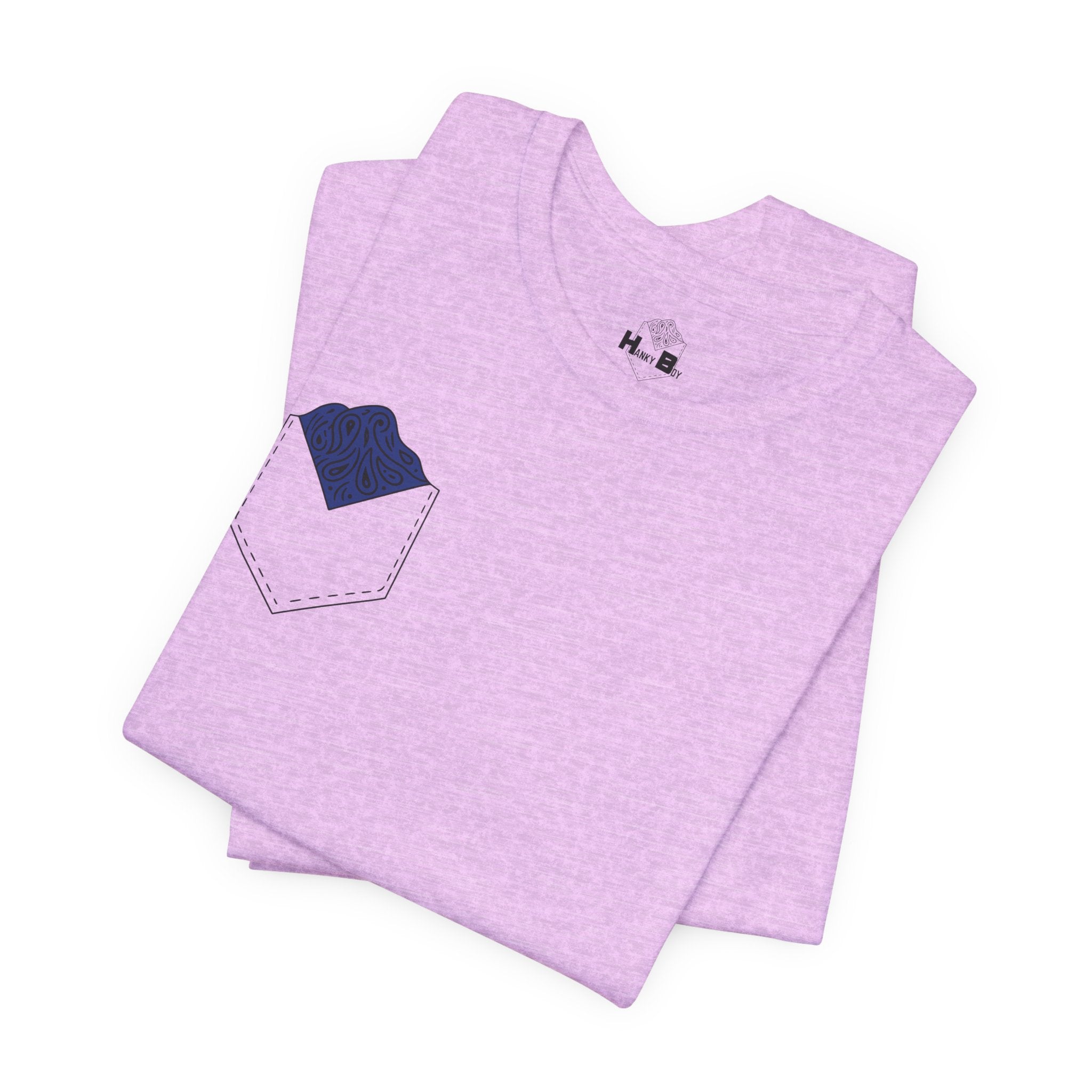 Dark Blue Hanky Code Tee (Bottom)