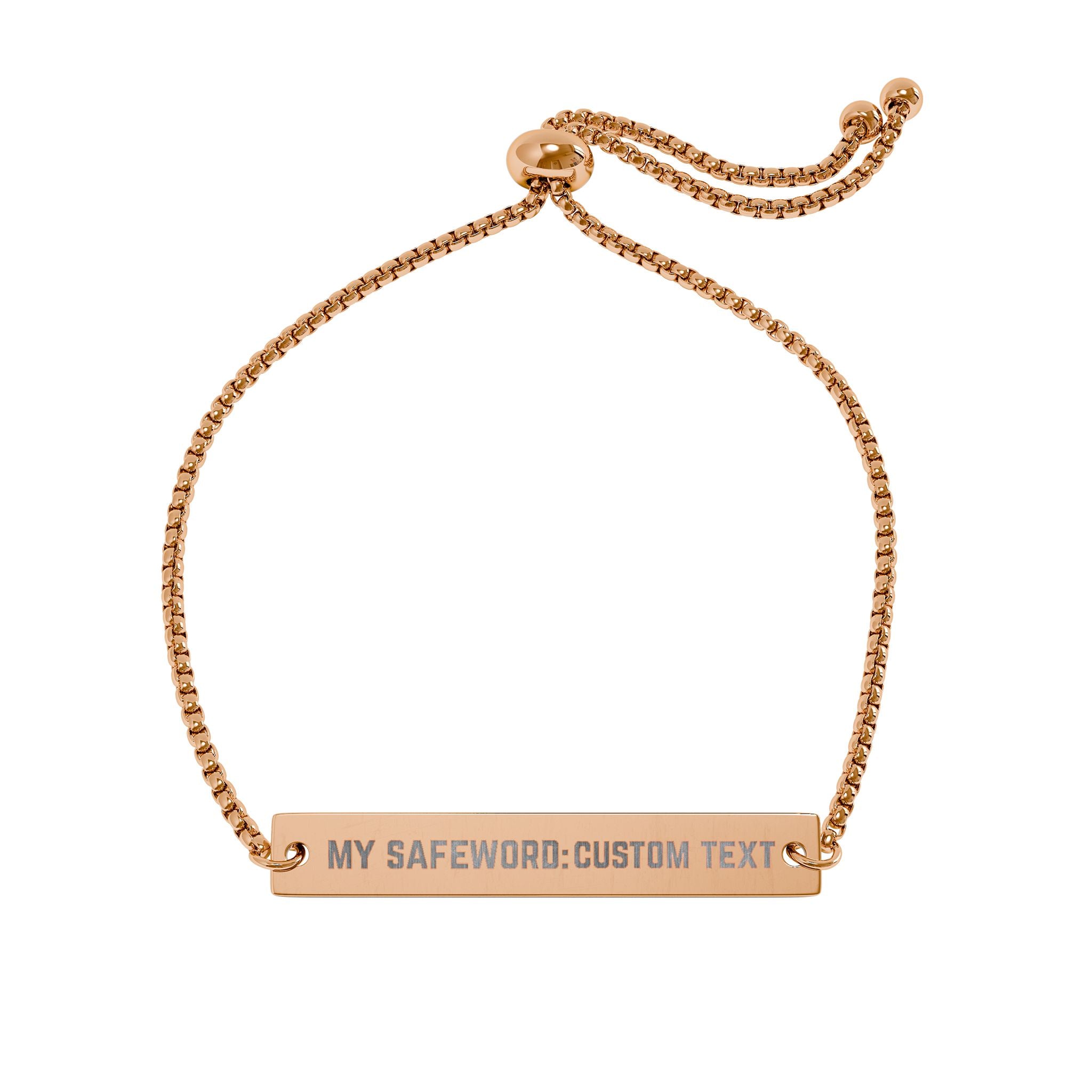 My Safeword Bracelet