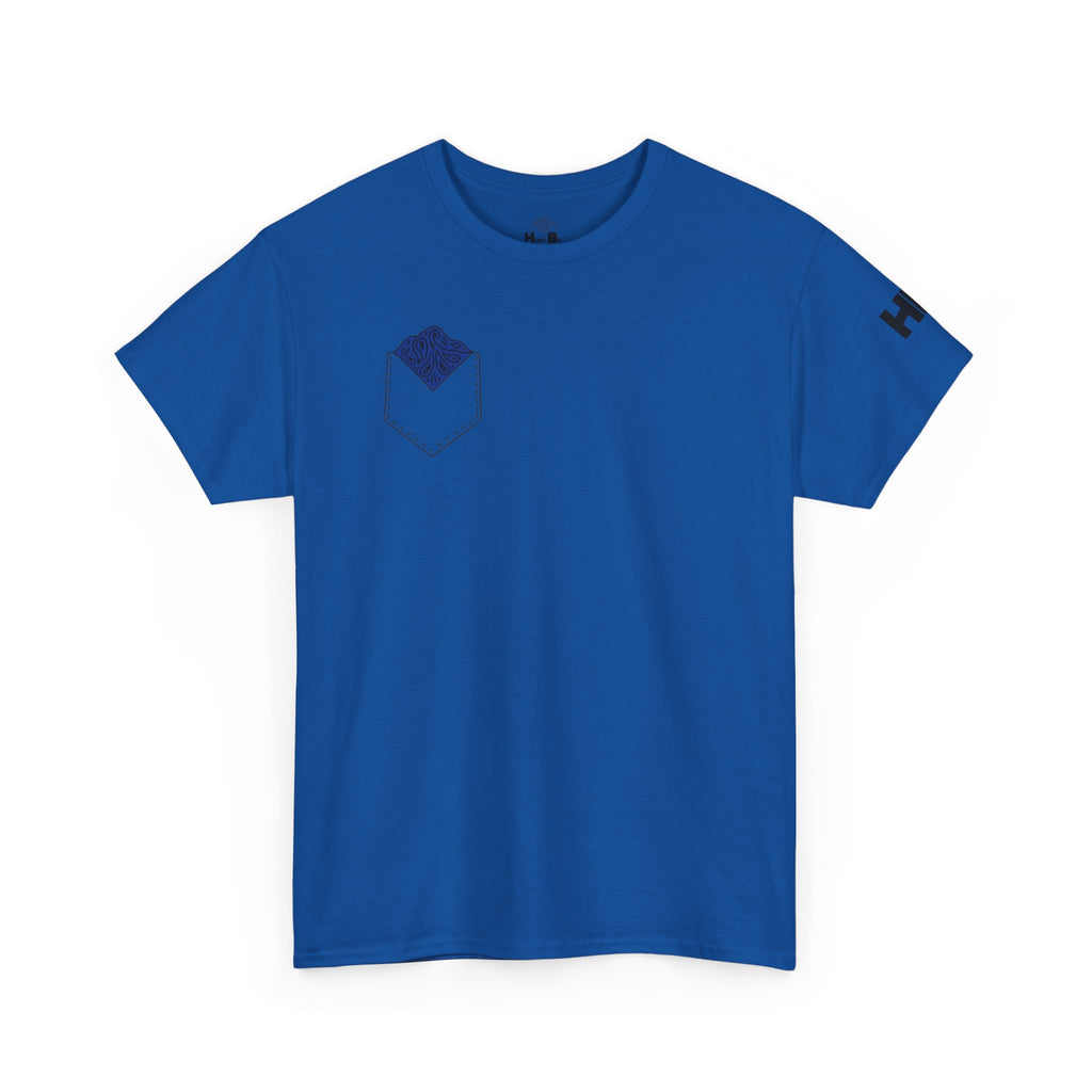 Navy Blue Hanky Code Tee (Bottom)