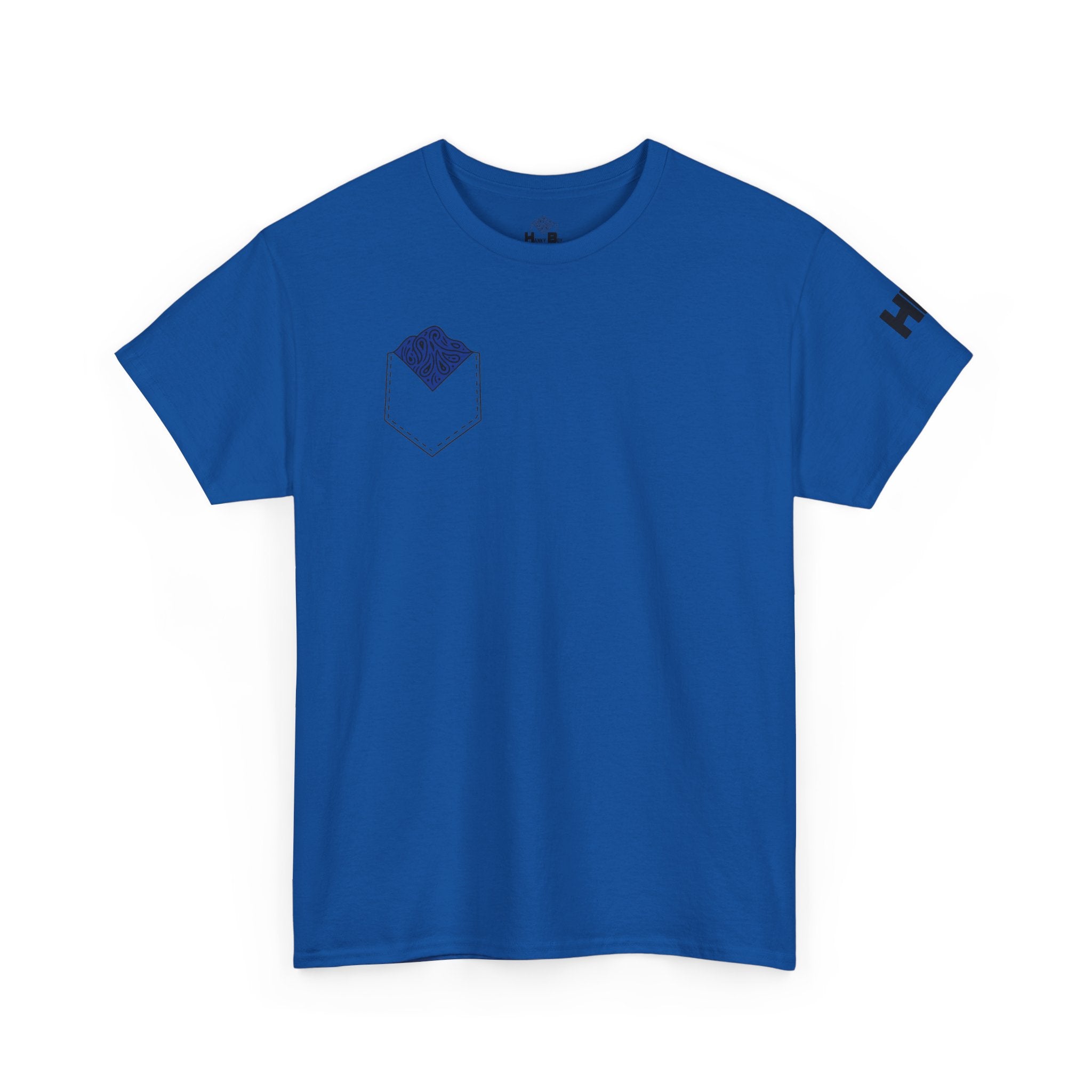 Navy Blue Hanky Code Tee (Bottom)