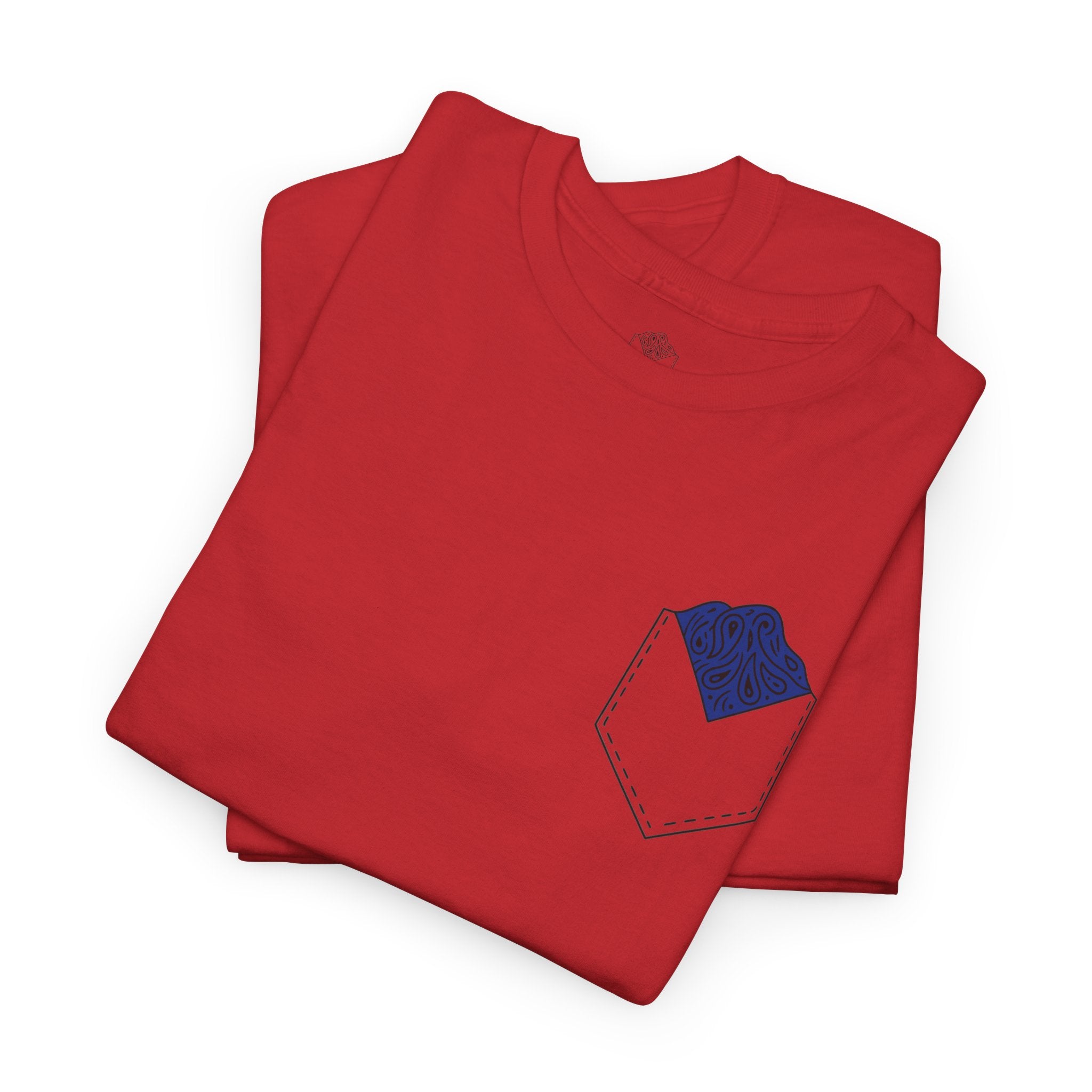 Navy Blue Hanky Code Tee (Top)