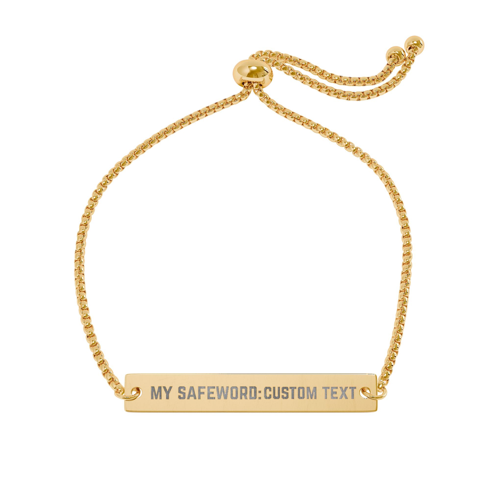 My Safeword Bracelet