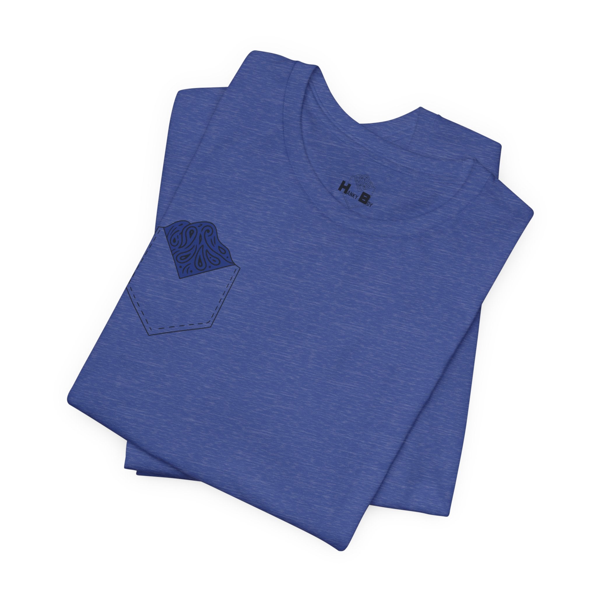 Dark Blue Hanky Code Tee (Bottom)