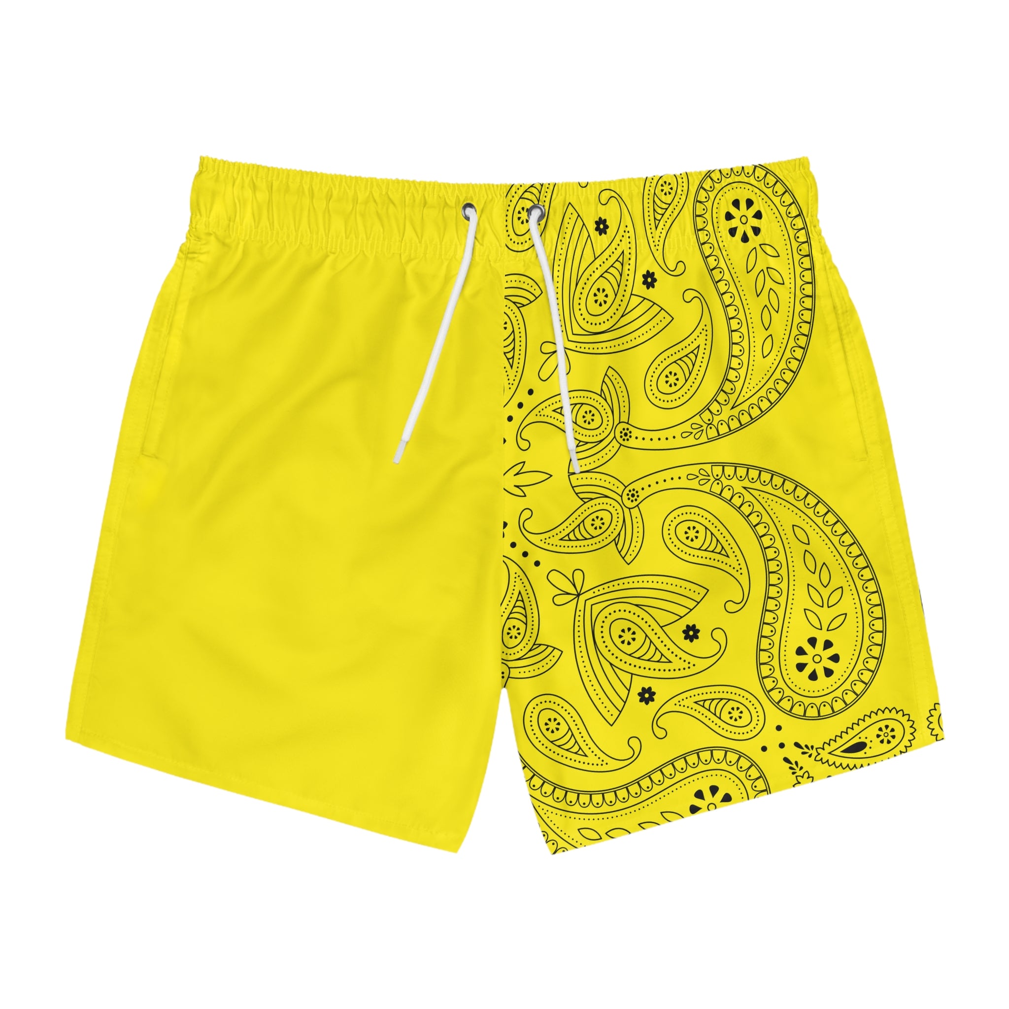 Yellow Hanky Code Swim Trunks (Bottom)