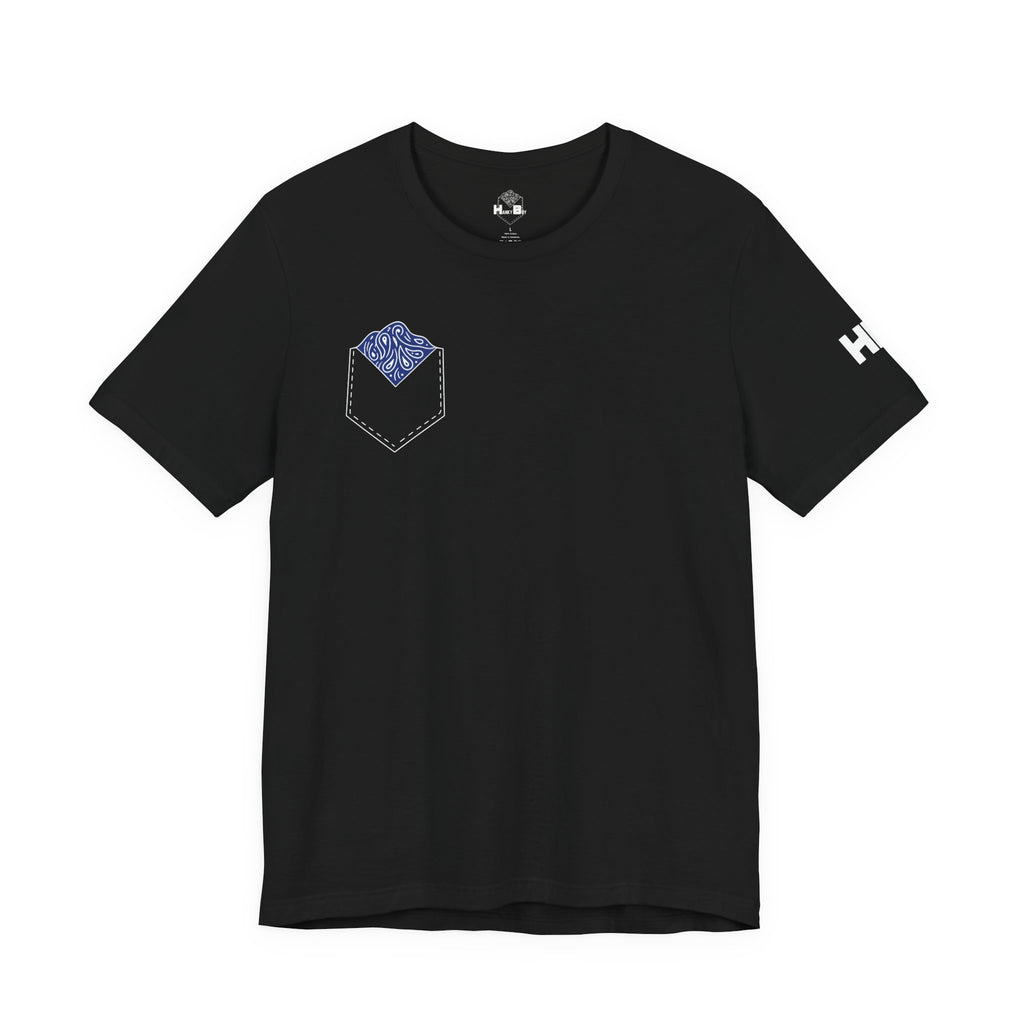 Dark Blue Hanky Code Tee (Bottom)