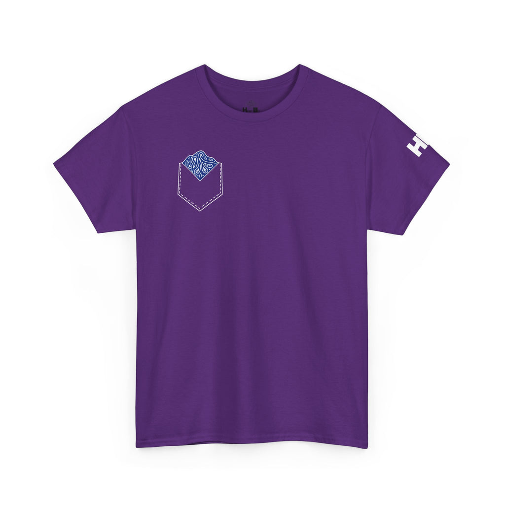 Navy Blue Hanky Code Tee (Bottom)