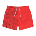 Red Hanky Swim Trunks