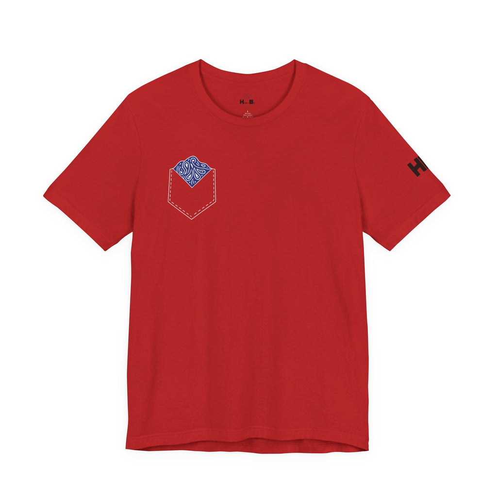 Dark Blue Hanky Code Tee (Bottom)