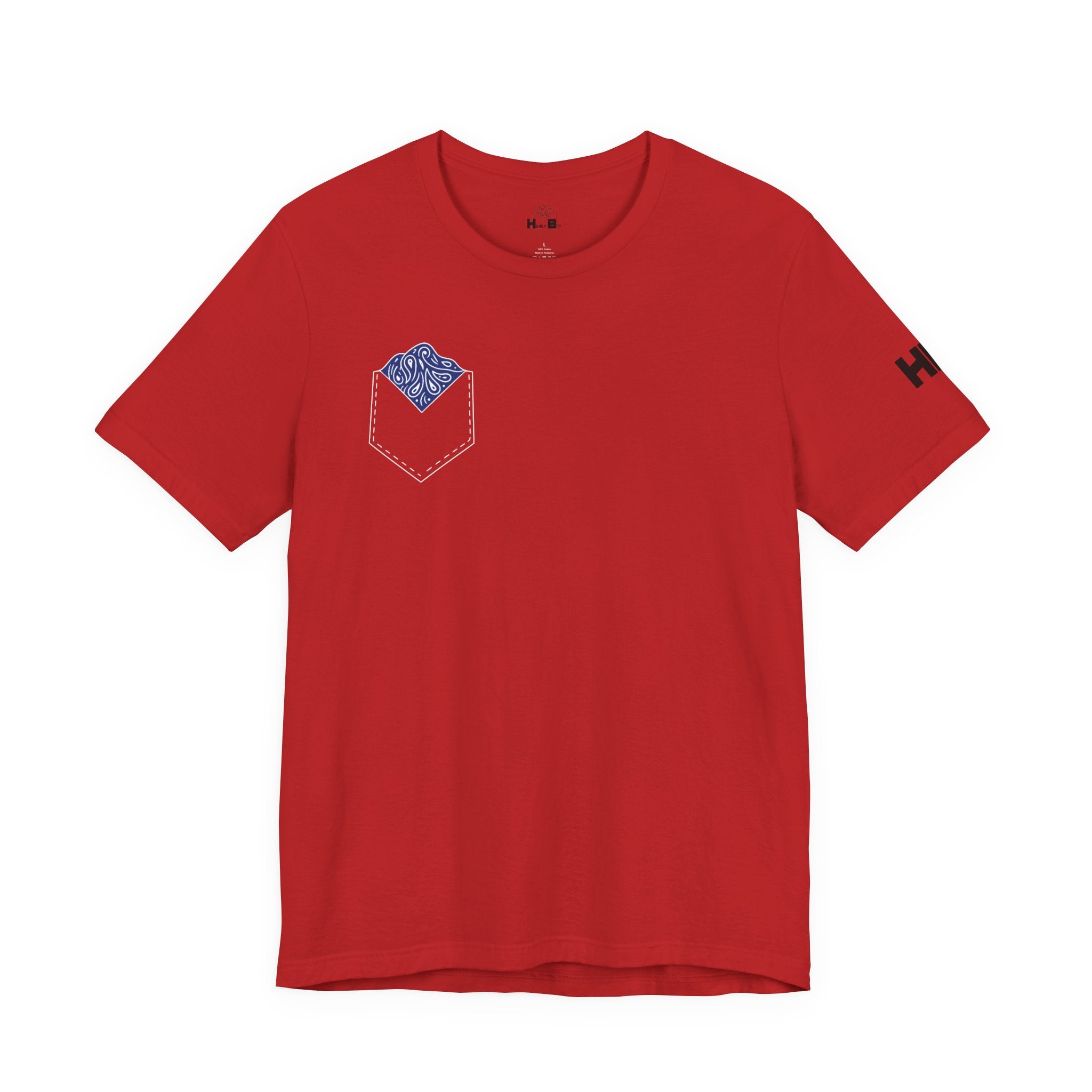 Dark Blue Hanky Code Tee (Bottom)