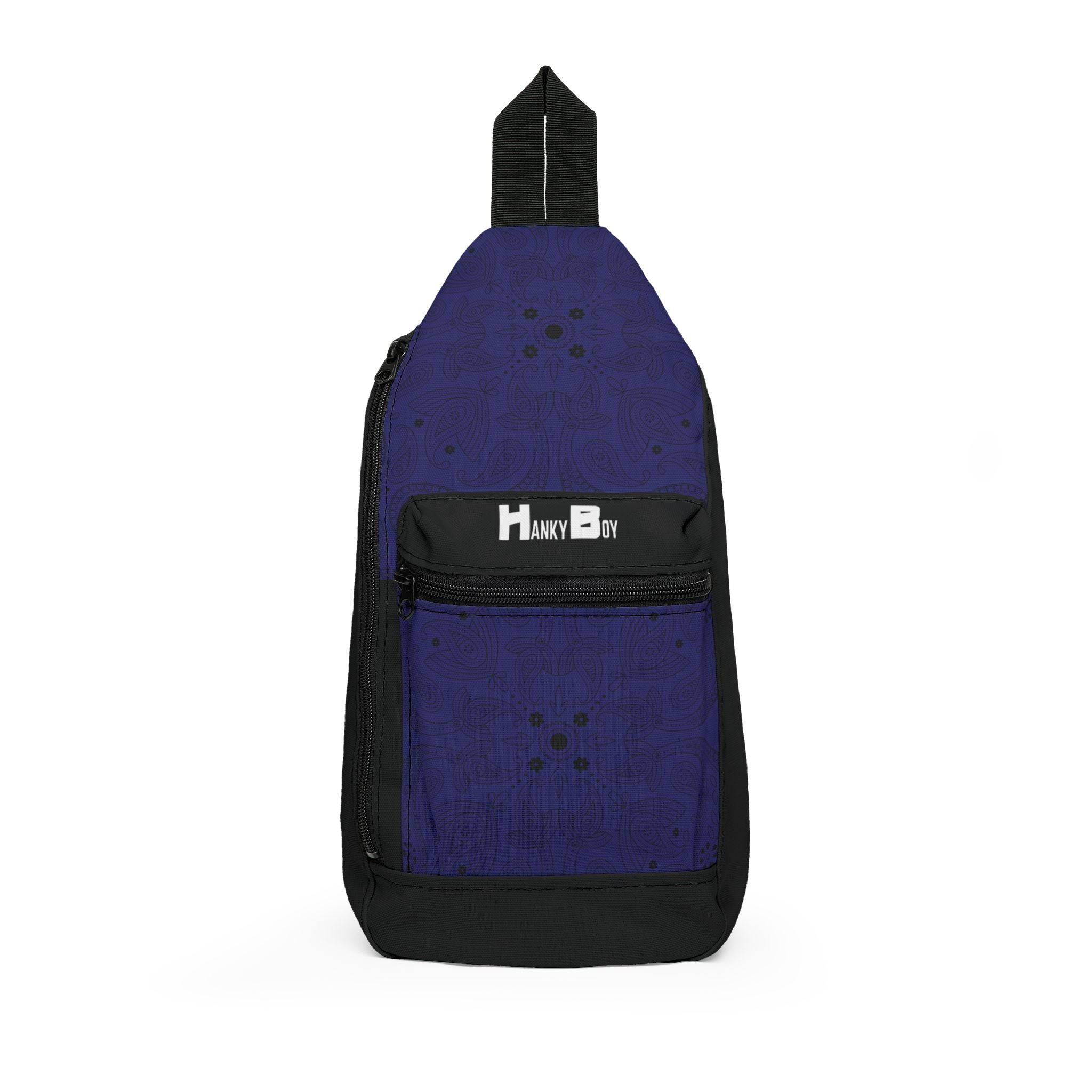 Dark Blue Hanky Code Sling Bag