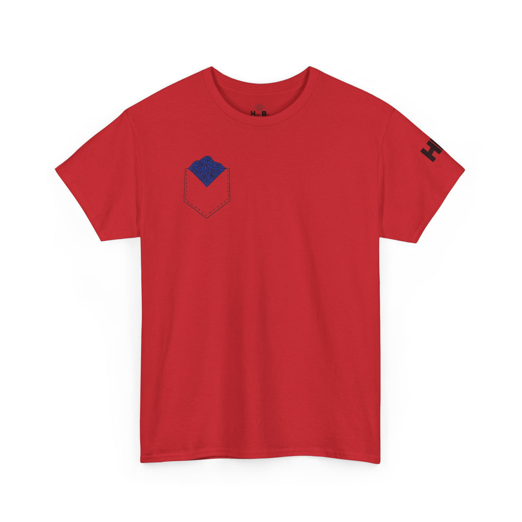Navy Blue Hanky Code Tee (Bottom)