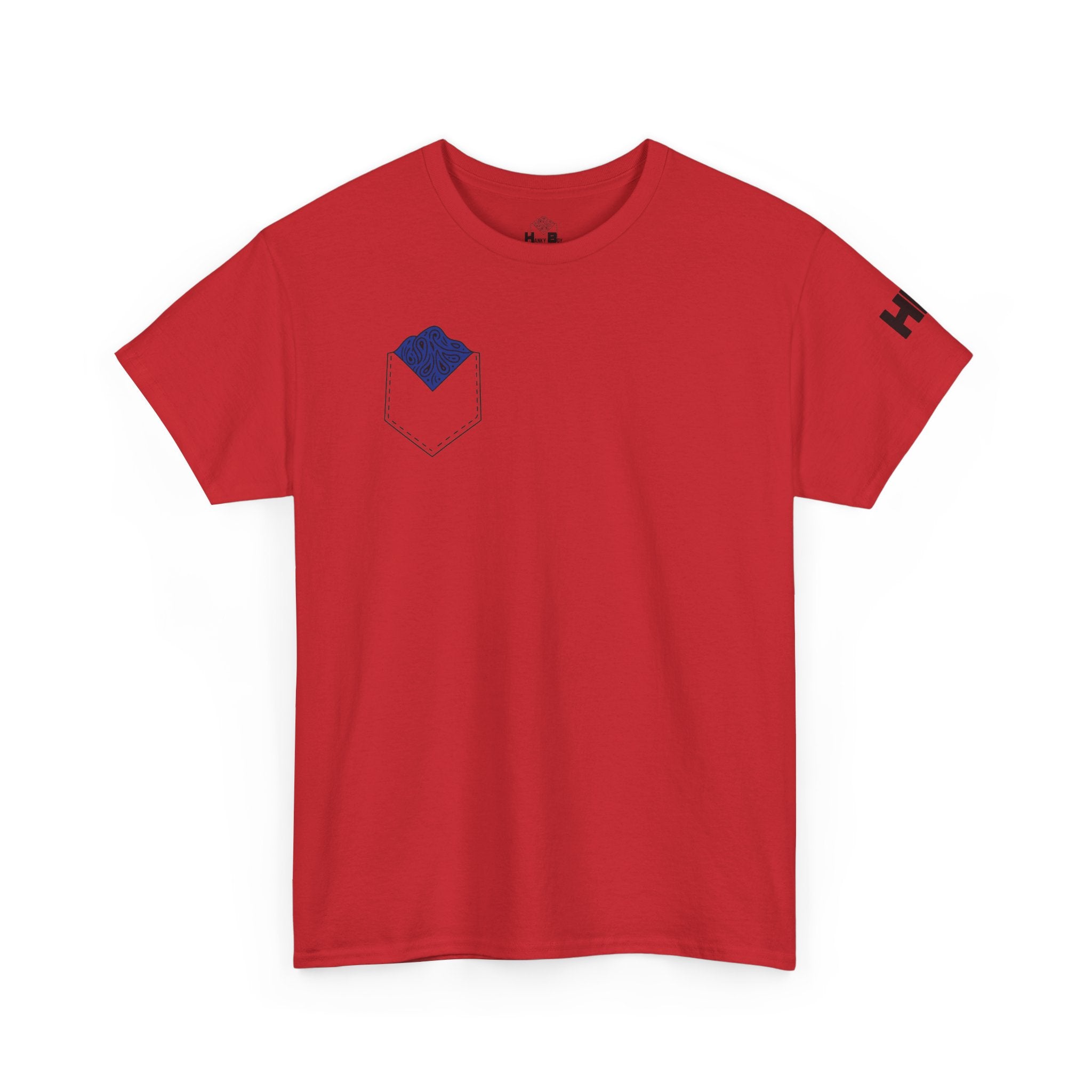 Navy Blue Hanky Code Tee (Bottom)
