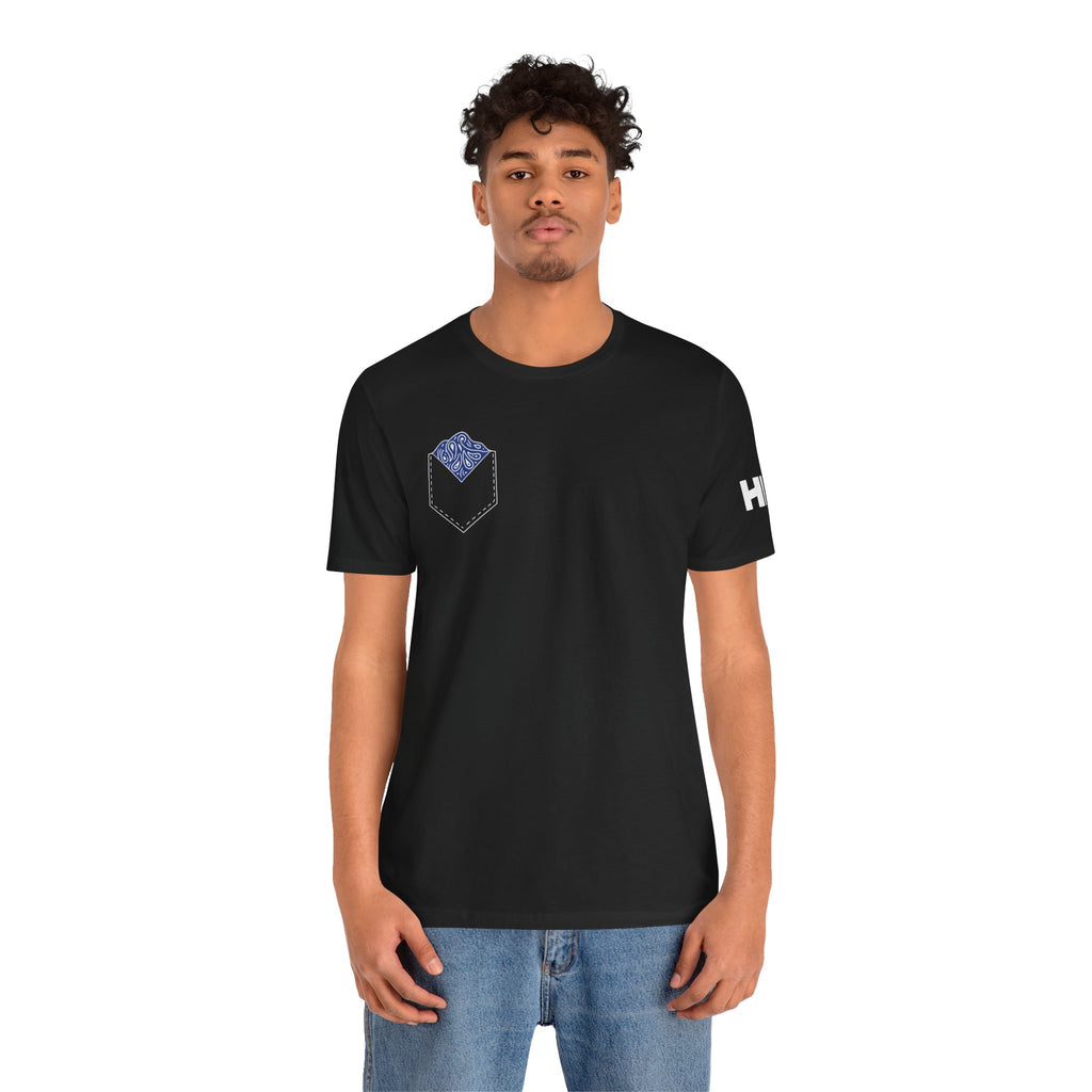 Dark Blue Hanky Code Tee (Bottom)