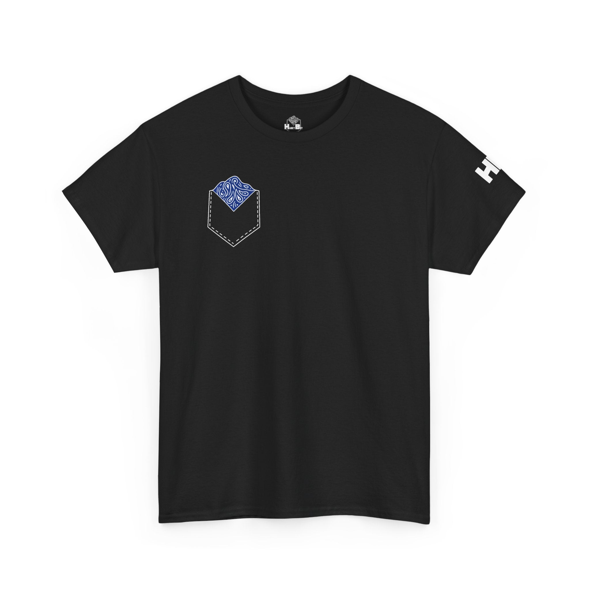 Navy Blue Hanky Code Tee (Bottom)